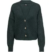 ONLY Cardigan 'ONLCarol' vert foncé