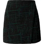 About You Pantalon 'Selma' vert foncé / noir