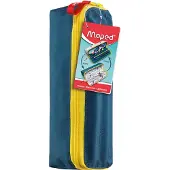 Maped M931902 Pochette XXL - BASIC, 22 x 6 x 6 cm, bleu