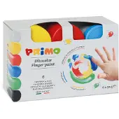 Primo Peinture au doigt 50g Lot de 6