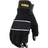 DeWalt Gants de travail 3 doigts Noir DPG214L EU