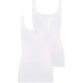 Schiesser Maillot de corps blanc