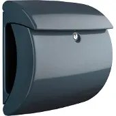 Burg wachter Boîte aux lettres Pearl 886 GR Plastique Granite