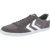 Hummel Chaussure de sport 'Slimmer Stadil' gris foncé / blanc