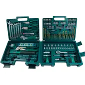 BRÜDER MANNESMANN Jeu d'outils 176 pièces dans un coffret