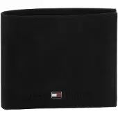 Tommy Hilfiger Porte-monnaies 'Johnson' noir