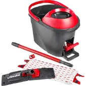 Vileda Turbo Ultramat Bucket Mop Set Rouge