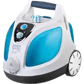 Nettoyeur à vapeur,1500W,3.5bar,1.6L,bleu clair-blanc VAPORO BUGGY