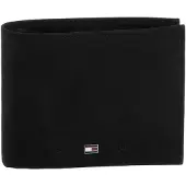Tommy Hilfiger Johnson Flap And Coin Pocket Wallet Noir Homme