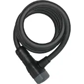 ABUS Cable-antivol vélo à clé Booster 6512K/180 cm, noir