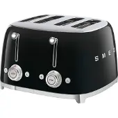 Smeg Grille-pain style années 50 TSF03BLEU Noir