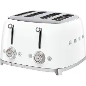 Smeg Tsf03wheu Toaster 4 Slot Wh
