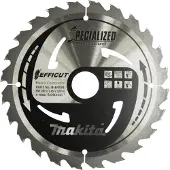 Makita Efficut 190x30x24z Wood Circular Saw Disc Clair