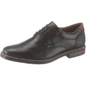 Rieker Chaussure à lacets 'Schnürschuh Herren 13500 00 Kunststoff (Synthetik) in schwarz' noir