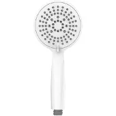 Wenko Pommeau de douche YOUNG blanc Ø 11 cm Douche main universelle Spa Wellness