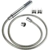 Wenko douche de lavabo avec duo de crochets tuyau 150 cm douche laver les cheveux bain