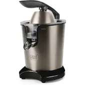 Black & Decker BXCJ350E - Elektrische Saftpresse 350W. Grau (BXCJ350E)