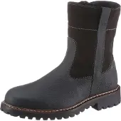 Josef seibel , modèle Chance, bottes pour hommes, doublure chaude, couleur noire, style décontracté