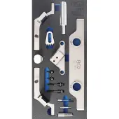Bgs Garniture de servante d'atelier 1/3 : Jeu d'outils de réglage du moteur pour Opel / Saab / Chevrolet 2.0l / 2.4l - 9394