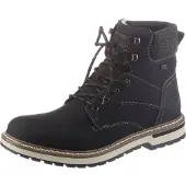 Rieker Boots 'Stiefelette Herren F3832 00 Kunststoff (Synthetik) in schwarz' noir
