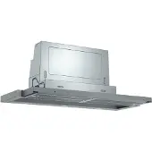 Bosch Série 4 DFR097A52 Hotte à déflecteur plat 90 cm argent métallique