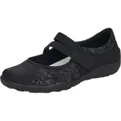 Remonte Ballerines à lanières anthracite / noir