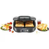 Rommelsbacher St 1800 Anthracite Sandwich Maker Argenté One Size / EU Plug 220V