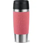 EMSA Travel Mug Classic 36 Ml Corail, Acier Inoxydable