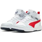 Puma Rebound V6 Mid AC PS Klittenband Hoog - Lichtgrijs - Maat 28