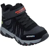 SKECHERS Chaussures basses 'Microspec Advance' jaune / rouge / noir / blanc