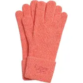 Superdry Soft Rib Gloves Orange