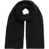 Superdry unisex. Y9310080A Foulard noir doux (OSFA), Casuel, Coton