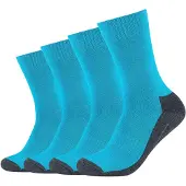 Camano Chaussettes de sport turquoise / gris
