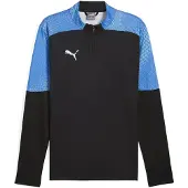 Puma T-Shirt fonctionnel 'IndividualFinal' bleu / bleu pastel / vert clair / noir