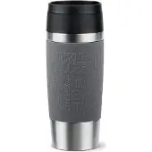 EMSA Travel Mug Classic 36 Ml Gris, Acier Inoxydable