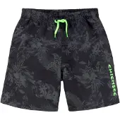 Chiemsee Maillot de bain jaune fluo / gris foncé / noir