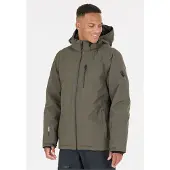 Whistler Veste d’hiver 'Drizzle' olive / noir