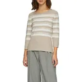s.Oliver Black Label Pull-over beige clair / blanc