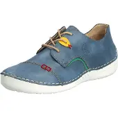 Rieker Chaussure à lacets bleu denim / jaune / vert / rouge