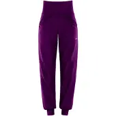 Winshape Pantalon de sport 'LEI101C' violet foncé / blanc
