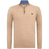 Jacey Quinn Pull-over sable / bleu