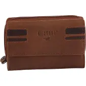 Mustang Cuir porte-monnaie Asti Loudi Wallet Brown brun