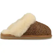Shepherd Pantoufle 'Jessica' crème / marron / brun foncé