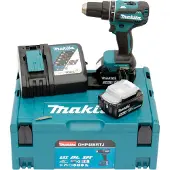 Makita DHP485RTJ - Perceuse Visseuse À Percussion 18 V Li-Ion 5 Ah Ø 13 Mm (2x Batterie 5,0Ah ) Dans MAKPAC - Moteur BL
