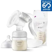 Philips AVENT Manual Extractor Of Breast Milk Milk Extractor Blanc Enfants