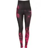 Winshape Pantalon de sport 'HWL102' chocolat / rouge rubis / blanc