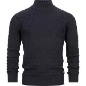 INDICODE JEANS Pull-over 'Alpha' bleu nuit
