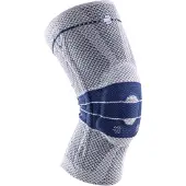 Bauerfeind GenuTrain Genouillère avec bord en silicone taille 4 titan 1 pc(s) Bandage(S)