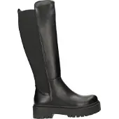 La strada , chaussures pour femmes, bottes, fermeture éclair, noir, chaussures de loisirs