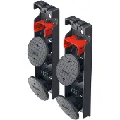 Hailo Jeu de pieds de remplacement d'échelle EasyClix Garden L 9948-001